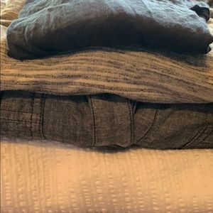 Four XS-S Anthropologie bundle.